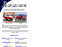 Tablet Screenshot of bronco.com